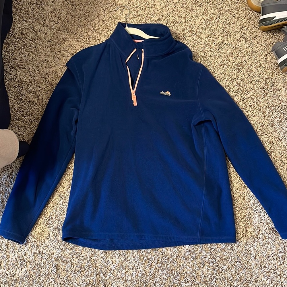 Chubbies Fleece Quarter Zip Pullover Size Large